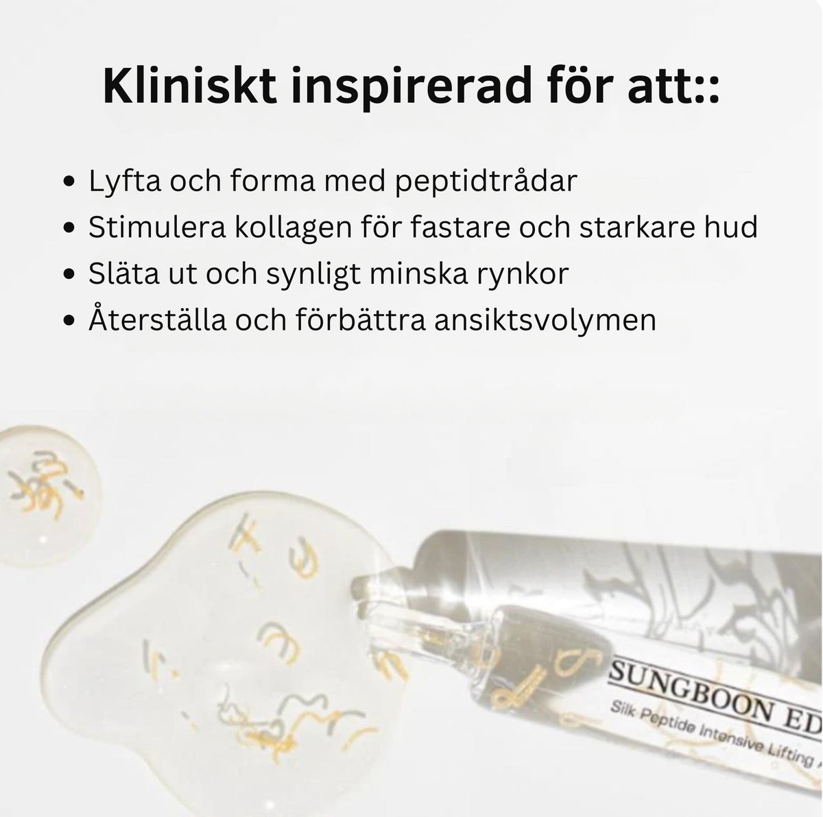 Barubt | Silk Peptide Intensivt Lyftande Ampull