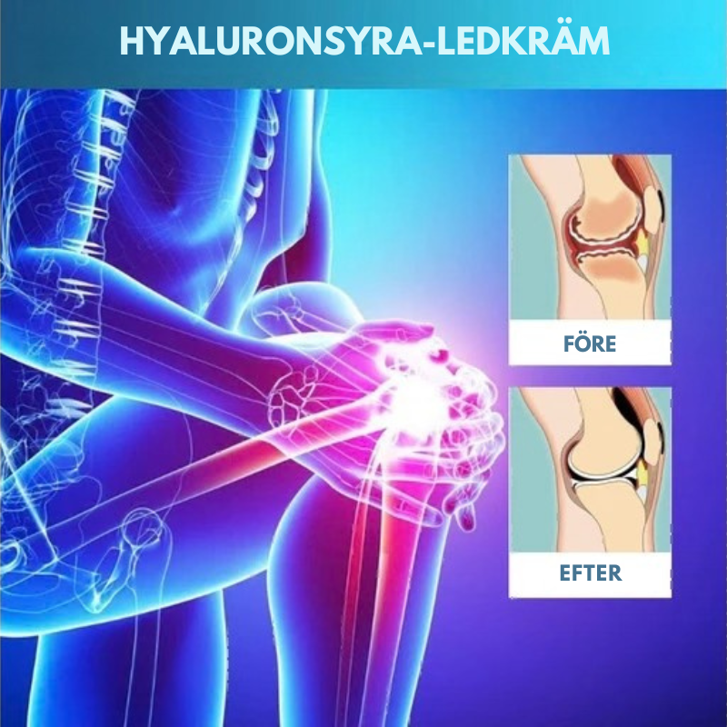 Joint Cream | Kollagen Typ II + Hyaluronsyra Ledkomfortkräm