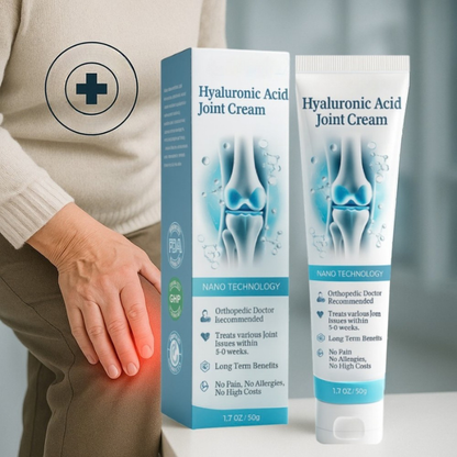 Joint Cream | Kollagen Typ II + Hyaluronsyra Ledkomfortkräm
